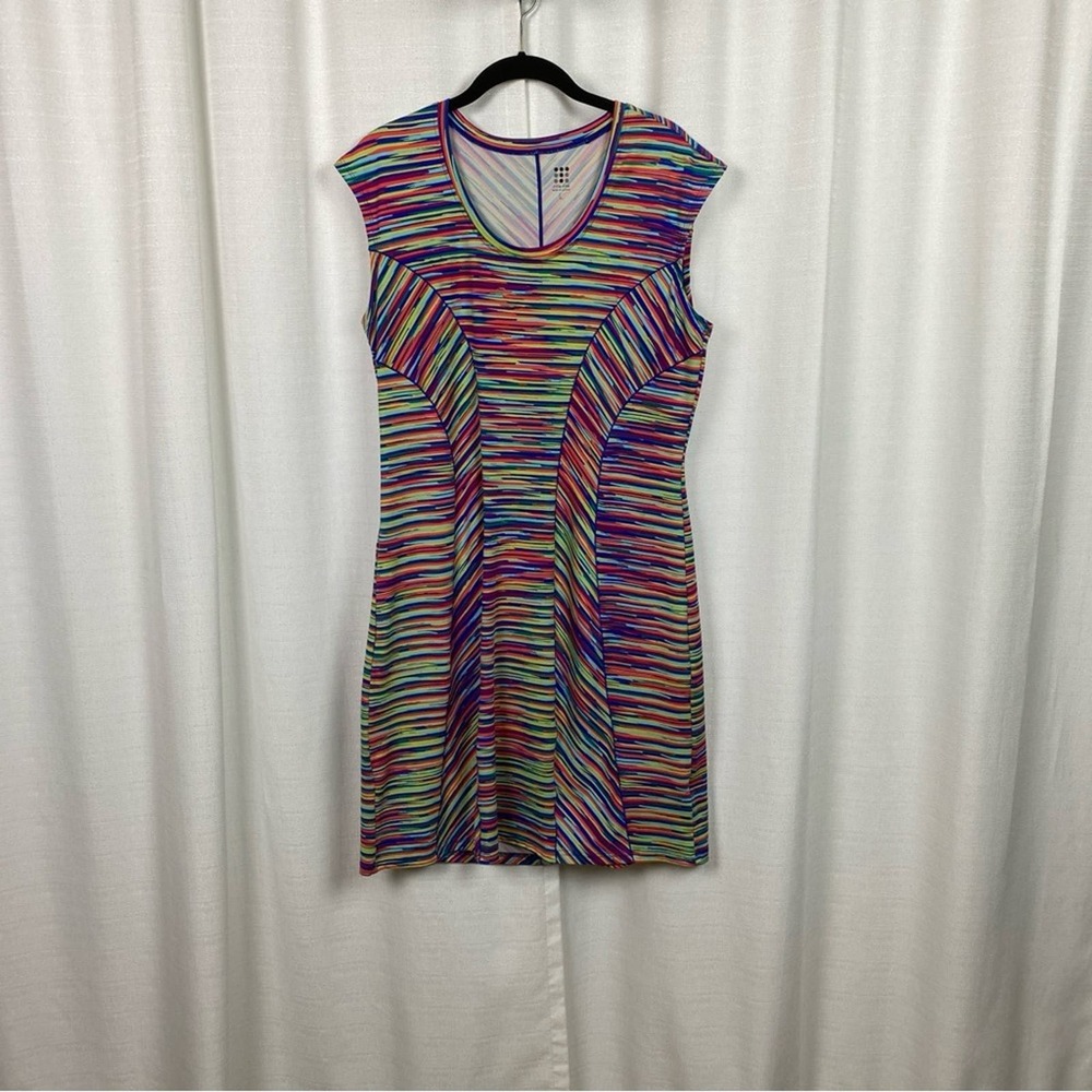 Title Nine Multicolor Striped Mini Dress